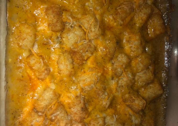 Ultimate tator tot casserole ๐ค